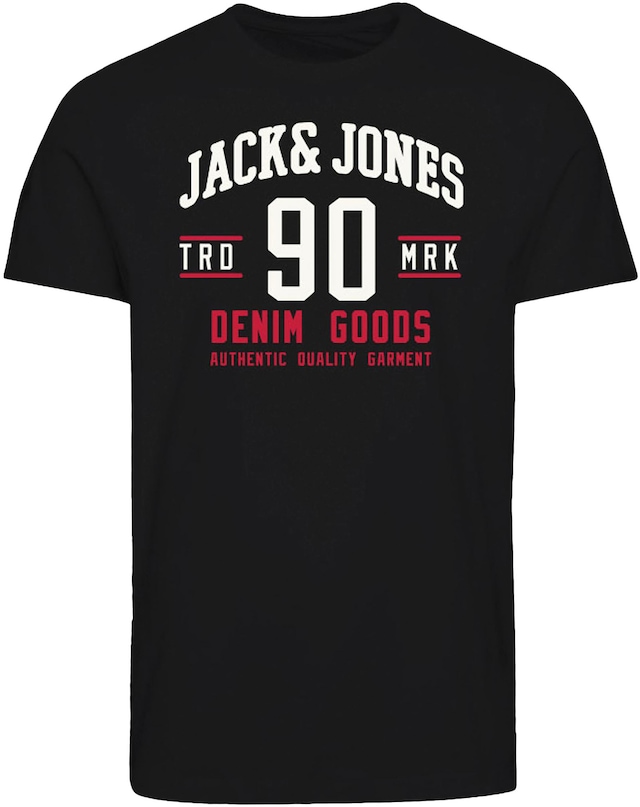 Jack & Jones Rundhalsshirt »JJETHAN TEE SS CREW NECK 3PK MP NOOS« Packung, 3er-Pack, 3
