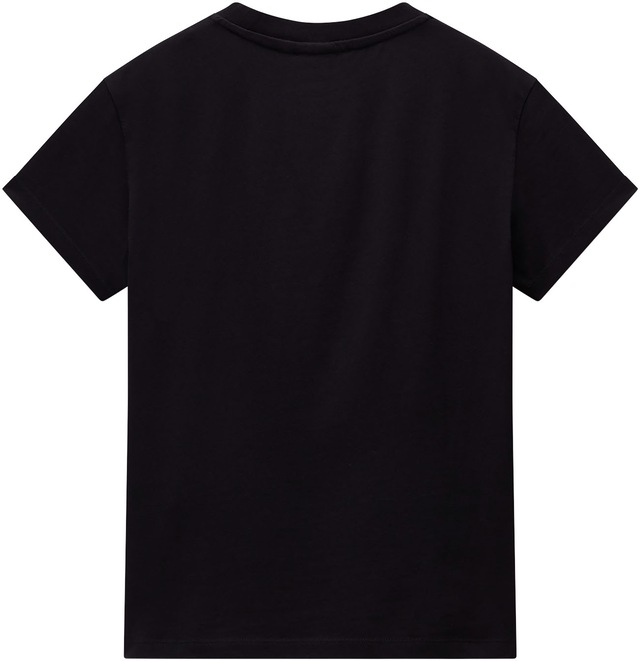 Napapijri Kurzarmshirt »S-BOX LOGO SS W 1 A69 LANGOUSTINO A69« mit Rundhalsausschnitt, aus Baumwolle in Single Jersey, Regular Fit