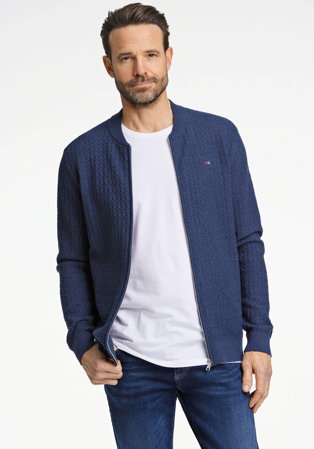 BISON Cardigan »Cardigan Comfort Fit«