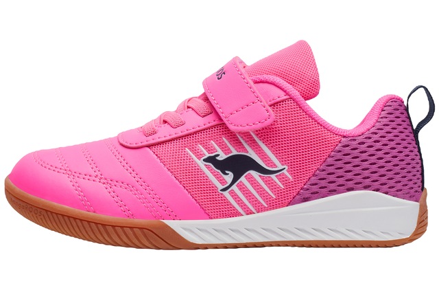 KangaROOS Hallenschuh »K5-SUPER COURT EV« Indoor Sportschuhe für Kinder und Jugendliche, mit Klettverschluss