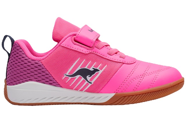 KangaROOS Hallenschuh »K5-SUPER COURT EV« Indoor Sportschuhe für Kinder und Jugendliche, mit Klettverschluss