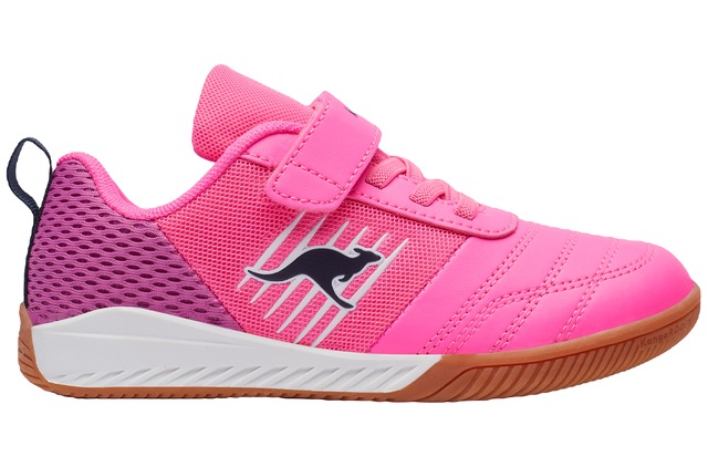KangaROOS Hallenschuh »K5-SUPER COURT EV« Indoor Sportschuhe für Kinder und Jugendliche, mit Klettverschluss