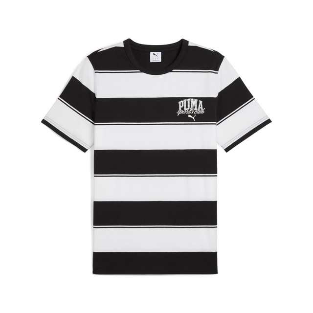 PUMA T-Shirt »CLASS STRIPED TEE« Regular Fit, Rundhalsausschnitt, mit Streifenprint, Kurzarm