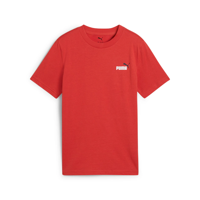 PUMA T-Shirt »ESS 2 COLOR SMALL NO 1 LOGO TEE B« mit Rundhalsausschnitt, Kurzarm, ohne Kapuze, mit gesticktem Logo