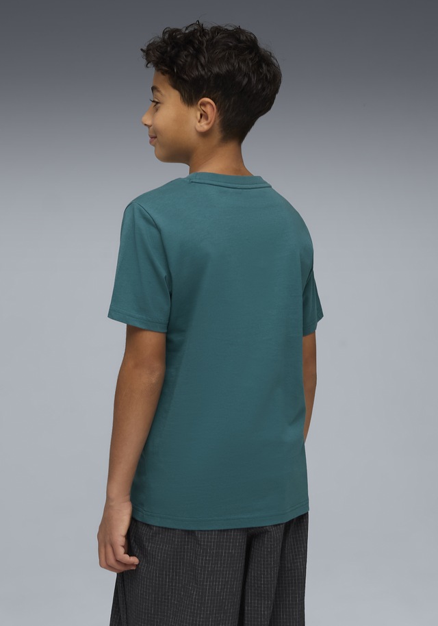 PUMA T-Shirt »ESS 2 COLOR SMALL NO 1 LOGO TEE B« mit Rundhalsausschnitt, Kurzarm, ohne Kapuze, mit gesticktem Logo