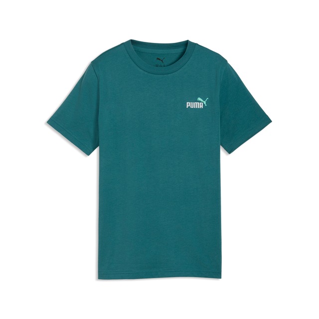 PUMA T-Shirt »ESS 2 COLOR SMALL NO 1 LOGO TEE B« mit Rundhalsausschnitt, Kurzarm, ohne Kapuze, mit gesticktem Logo