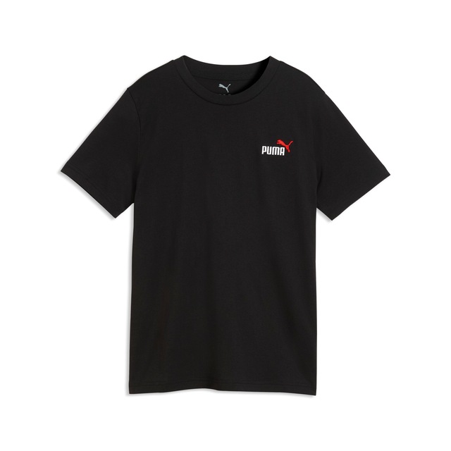 PUMA T-Shirt »ESS 2 COLOR SMALL NO 1 LOGO TEE B« mit Rundhalsausschnitt, Kurzarm, ohne Kapuze, mit gesticktem Logo