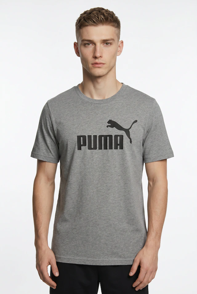 PUMA T-Shirt »ESS NO 1 LOGO TEE« sportlicher Stil, Kurzarm, Rundhalsausschnitt