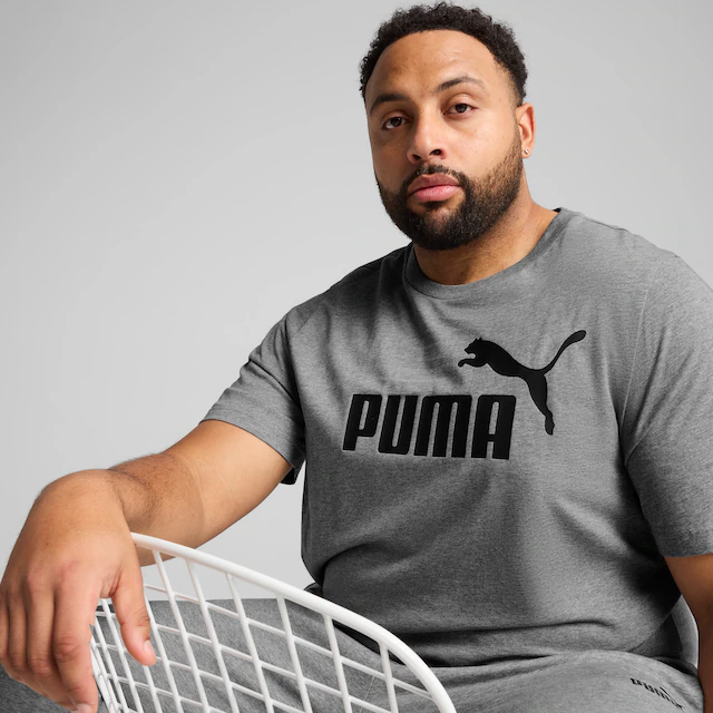 PUMA T-Shirt »ESS NO 1 LOGO TEE« sportlicher Stil, Kurzarm, Rundhalsausschnitt