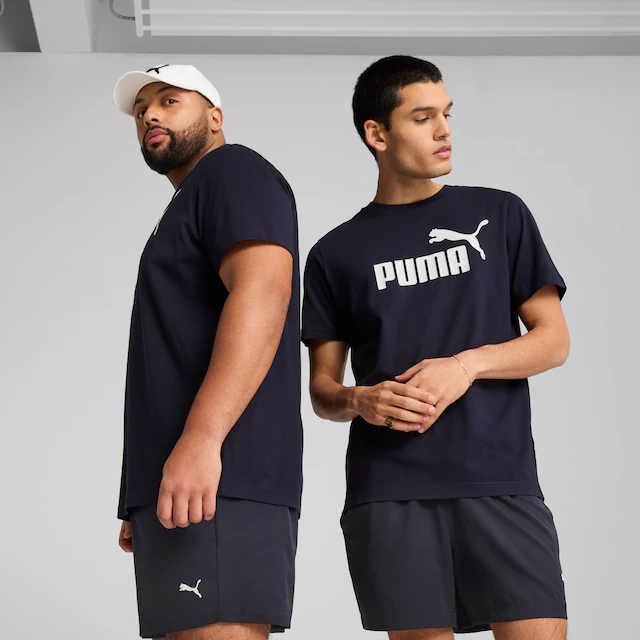 PUMA T-Shirt »ESS NO 1 LOGO TEE« sportlicher Stil, Kurzarm, Rundhalsausschnitt