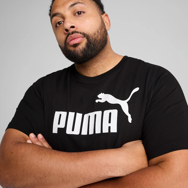 PUMA T-Shirt »ESS NO 1 LOGO TEE« sportlicher Stil, Kurzarm, Rundhalsausschnitt