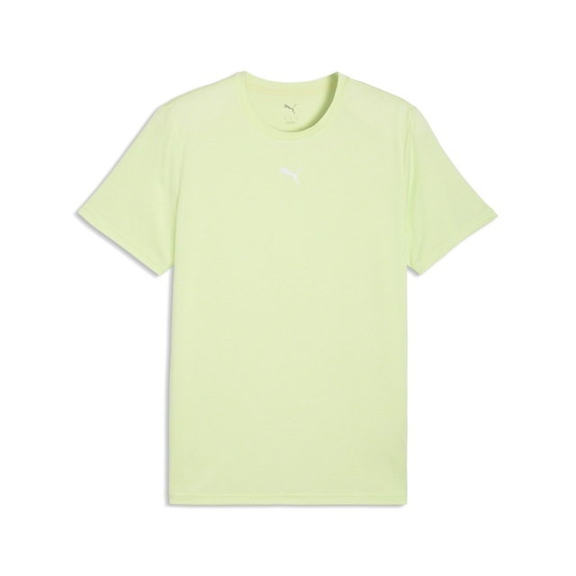 PUMA Trainingsshirt »M TAD ESSENTIALS HEATHER CAT TEE (CF SMALL CAT)« Basic-T-Shirt, Kurzarm, für Sportmode