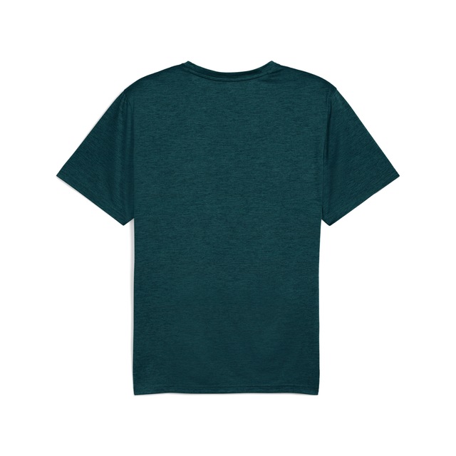 PUMA Trainingsshirt »M TAD ESSENTIALS HEATHER CAT TEE (CF SMALL CAT)« Basic-T-Shirt, Kurzarm, für Sportmode