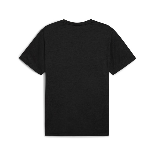 PUMA Trainingsshirt »M TAD ESSENTIALS HEATHER CAT TEE (CF SMALL CAT)« Basic-T-Shirt, Kurzarm, für Sportmode
