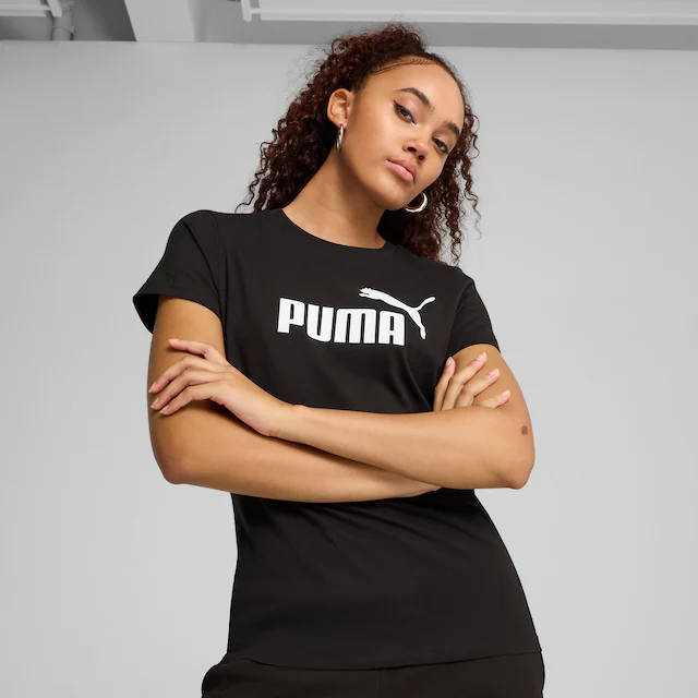 PUMA T-Shirt »ESS NO 1 LOGO TEE« reguläre Passform, Kurzarm, für sportlichen Look im Alltag