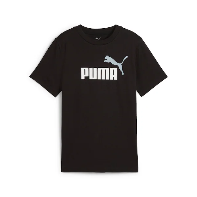 PUMA T-Shirt »ESS 2 COLOR NO1 LOGO TEE B« mit Rundhalsausschnitt, Kurzarm, ohne Kapuze
