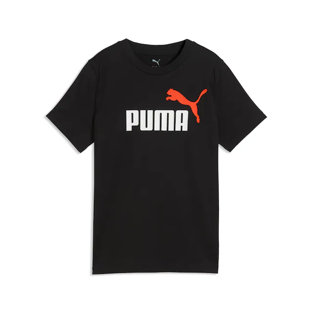 PUMA T-Shirt »ESS 2 COLOR NO1 LOGO TEE B« mit Rundhalsausschnitt, Kurzarm, ohne Kapuze