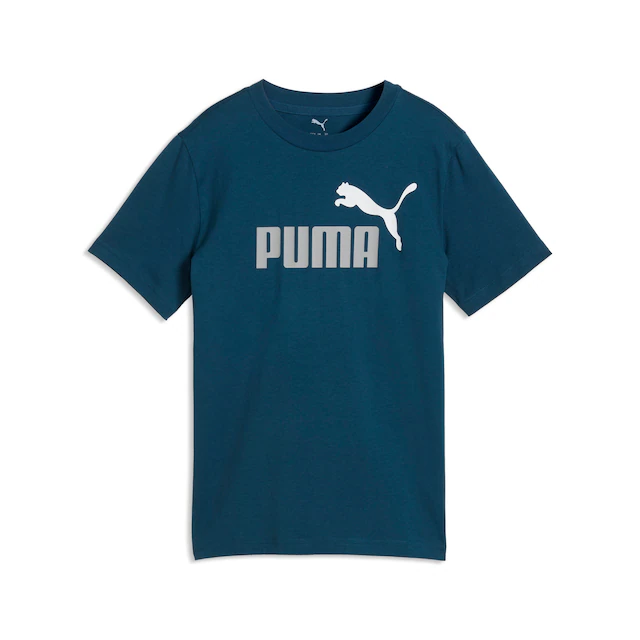 PUMA T-Shirt »ESS 2 COLOR NO1 LOGO TEE B« mit Rundhalsausschnitt, Kurzarm, ohne Kapuze
