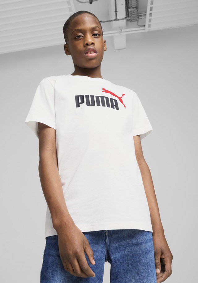 PUMA T-Shirt »ESS 2 COLOR NO1 LOGO TEE B« mit Rundhalsausschnitt, Kurzarm, ohne Kapuze