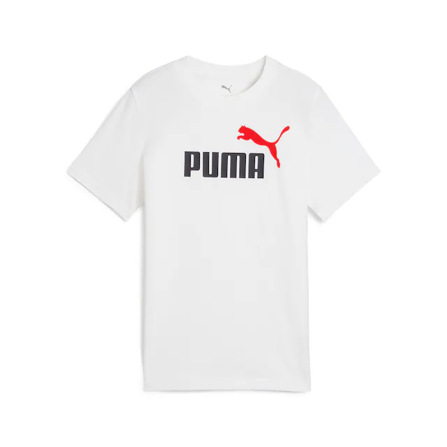 PUMA T-Shirt »ESS 2 COLOR NO1 LOGO TEE B« mit Rundhalsausschnitt, Kurzarm, ohne Kapuze
