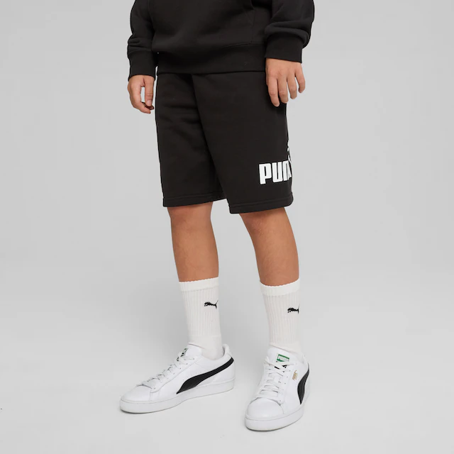 PUMA Trainingsshorts »ESS NO 1 LOGO SHORTS TR B« mit Eingrifftaschen, elastischer Bund, für Jugendliche