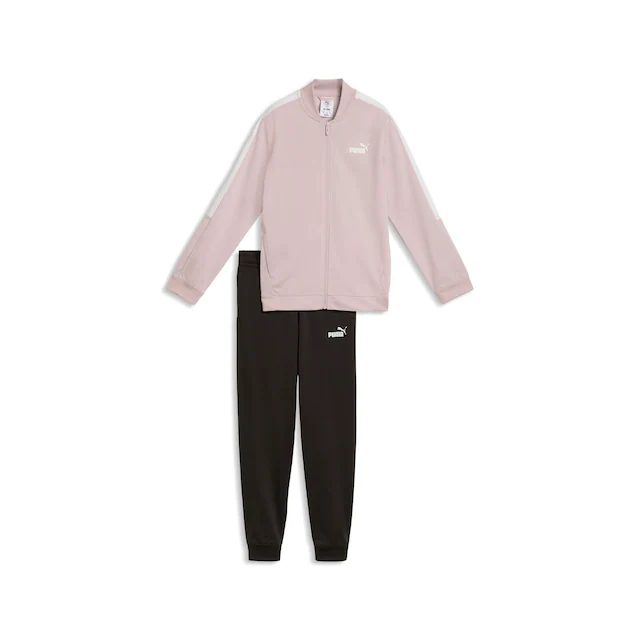 PUMA Trainingsanzug »POLY BASEBALL SUIT G« 2 tlg. 2-teilig, mit Stehkragen, mit elastischem Bund