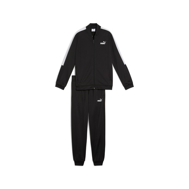 PUMA Trainingsanzug »POLY BASEBALL SUIT G« 2 tlg. 2-teilig, mit Stehkragen, mit elastischem Bund