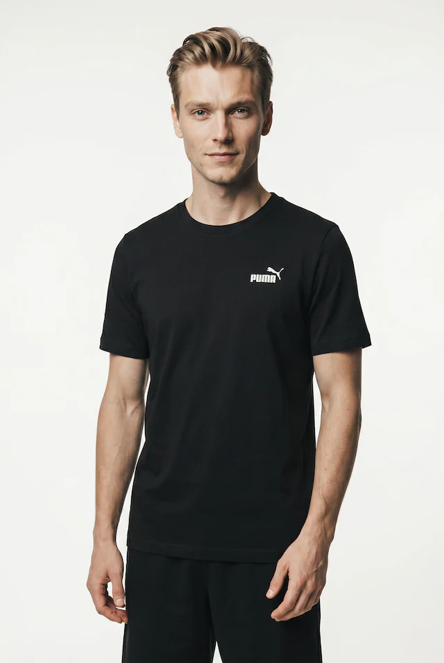 PUMA T-Shirt »ESS SMALL NO 1 LOGO TEE« Regular Fit, Kurzarm, Rundhalsausschnitt