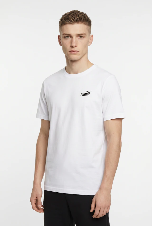 PUMA T-Shirt »ESS SMALL NO 1 LOGO TEE« Regular Fit, Kurzarm, Rundhalsausschnitt