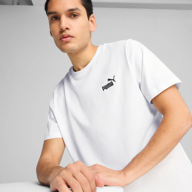 PUMA T-Shirt »ESS SMALL NO 1 LOGO TEE« Regular Fit, Kurzarm, Rundhalsausschnitt