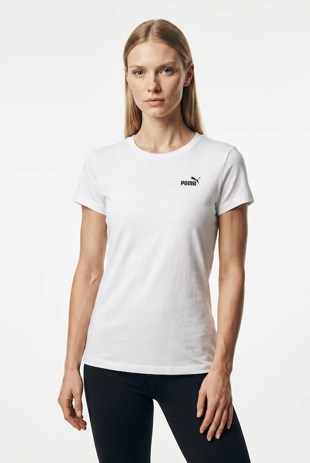 PUMA T-Shirt »ESS SMALL NO 1 LOGO TEE« Kurzarm, für sportliche Looks, aus Baumwolle, Rundhalsausschnitt