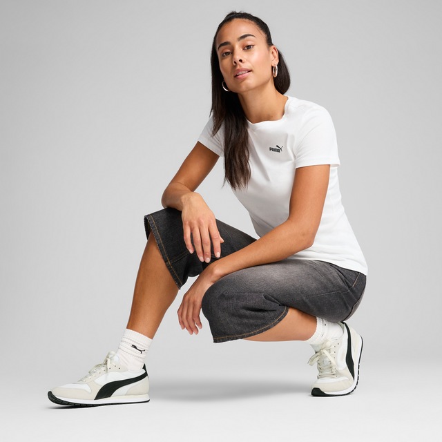 PUMA T-Shirt »ESS SMALL NO 1 LOGO TEE« Kurzarm, für sportliche Looks, aus Baumwolle, Rundhalsausschnitt