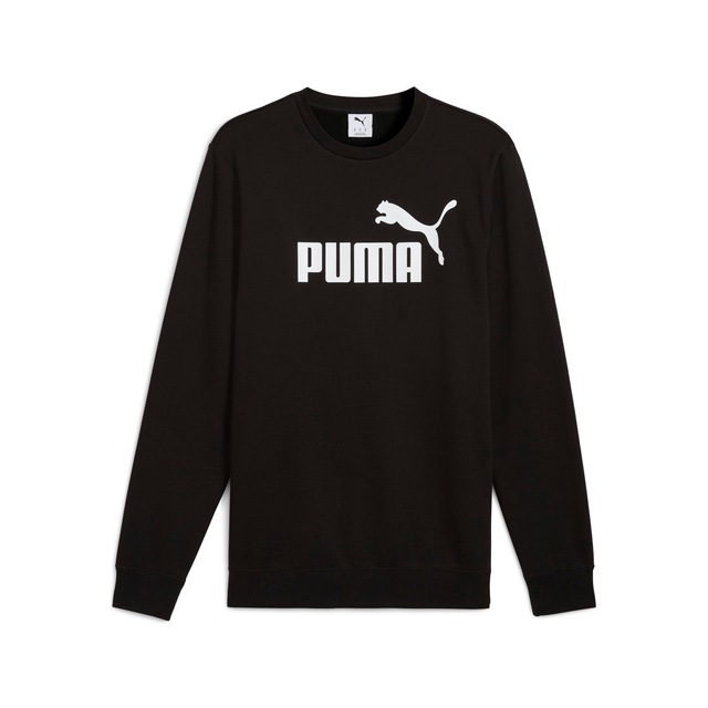 PUMA Langarmshirt »ESS NO 1 LOGO CREW FL« Langarm, reguläre Passform, Rundhalsausschnitt