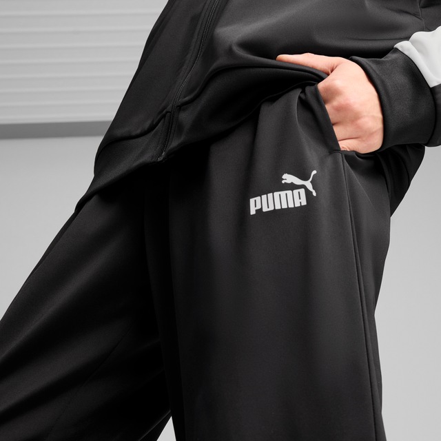 PUMA Trainingsanzug »POLY BASEBALL SUIT« 2 Stk. zweiteiliges Set, mit elastischem Bund, mit verstellbarem Kordelzug