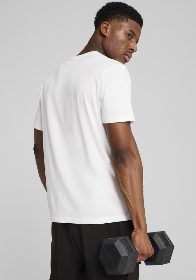 PUMA Trainingsshirt »M TAD ESSENTIALS SOLID CAT TEE (CF BIG CAT)« Kurzarm, für Sportmode, mit Rundhalsausschnitt