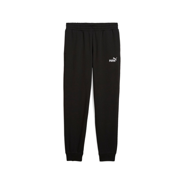 PUMA Trainingshose »ESS NO 1 LOGO SWEATPANTS FL CL« mit Eingrifftaschen, elastischer Bund mit Kordelzug