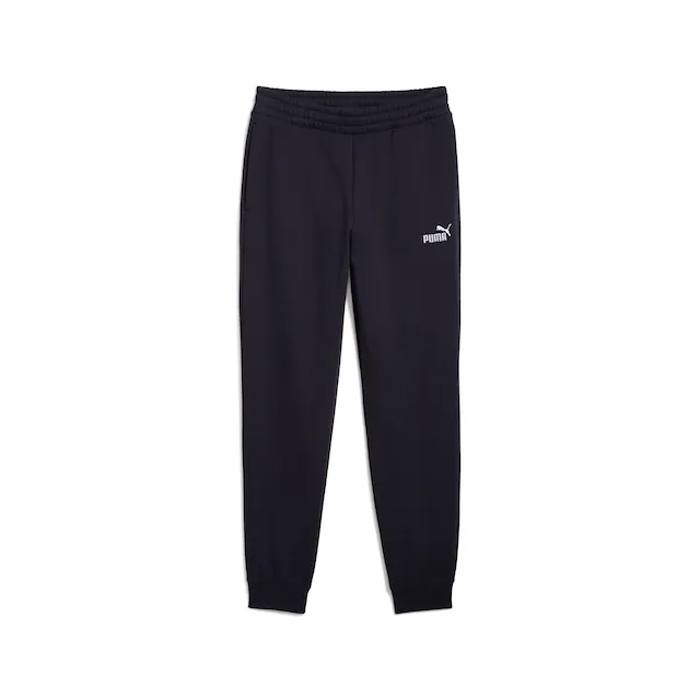 PUMA Trainingshose »ESS NO 1 LOGO SWEATPANTS FL CL« mit Eingrifftaschen, elastischer Bund mit Kordelzug