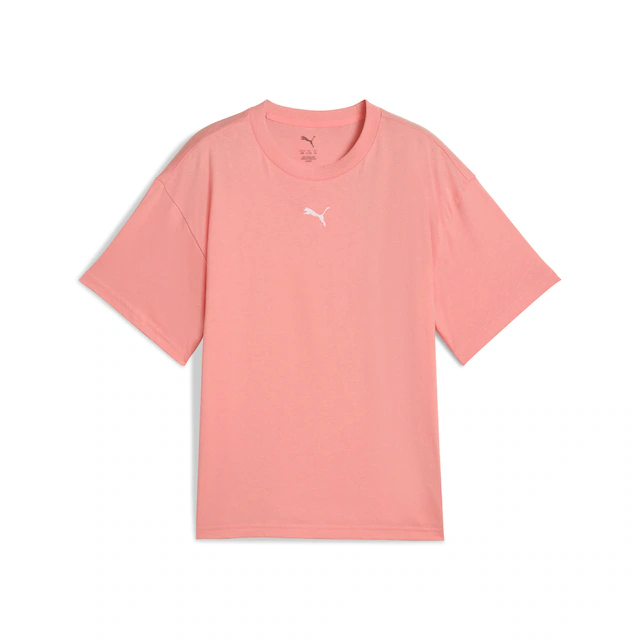 PUMA T-Shirt »ESS BOXY TEE G« kastenförmiges Shirt, Kurzarm, modern