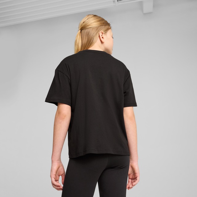 PUMA T-Shirt »ESS BOXY TEE G« kastenförmiges Shirt, Kurzarm, modern