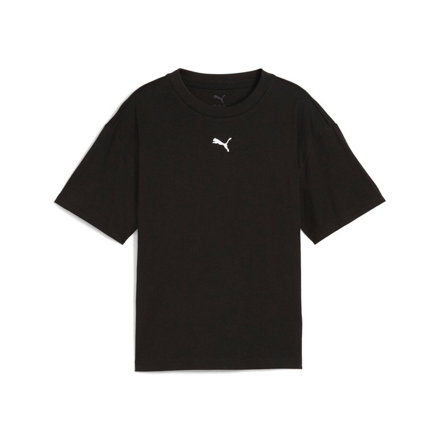 PUMA T-Shirt »ESS BOXY TEE G« kastenförmiges Shirt, Kurzarm, modern