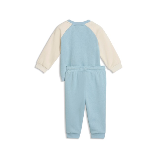 PUMA Trainingsanzug »MINICATS ESS RAGLAN CREW SET FL INF« 2 tlg. 2-teilig, mit Rundhalsausschnitt, mit innenliegendem Kordelzug