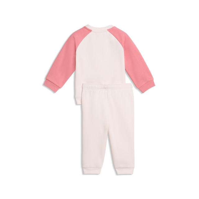 PUMA Trainingsanzug »MINICATS ESS RAGLAN CREW SET FL INF« 2 tlg. 2-teilig, mit Rundhalsausschnitt, mit innenliegendem Kordelzug
