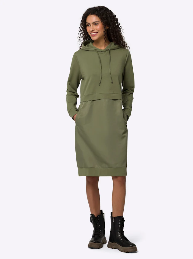 heine Shirtkleid »Shirtkleid« Paspeltaschen