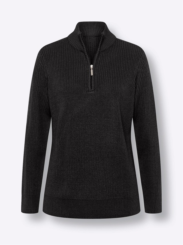 Classic Basics Stehkragenpullover »Pullover«