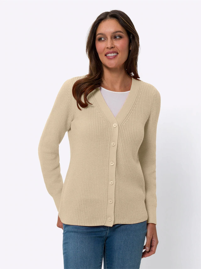 Classic Basics Strickjacke