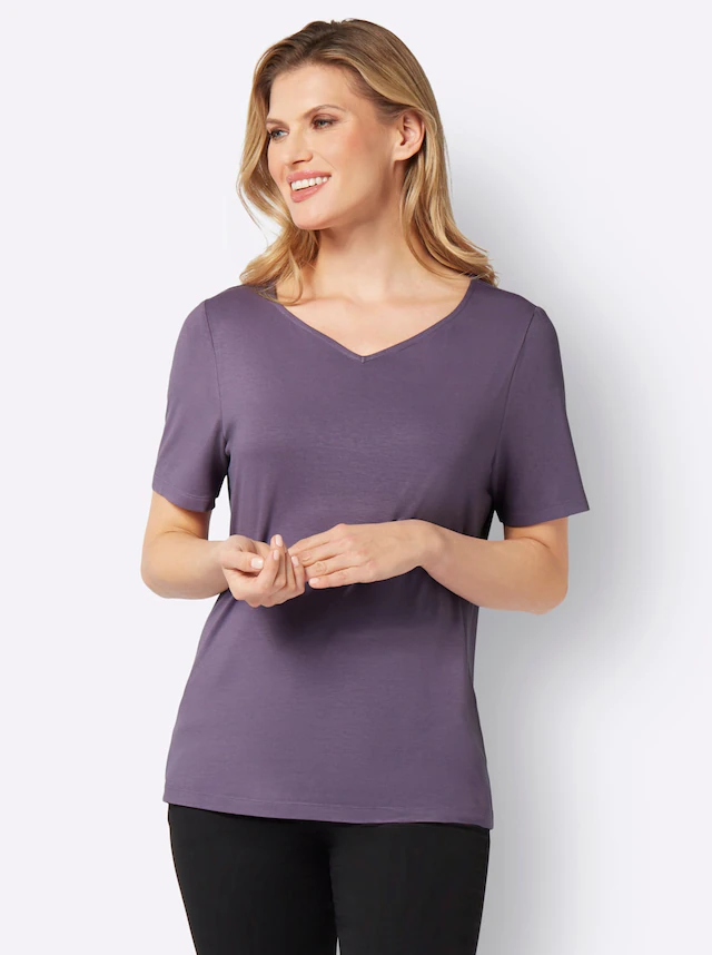 Classic Basics Kurzarmshirt »Kurzarm-Shirt« 1 Stk.