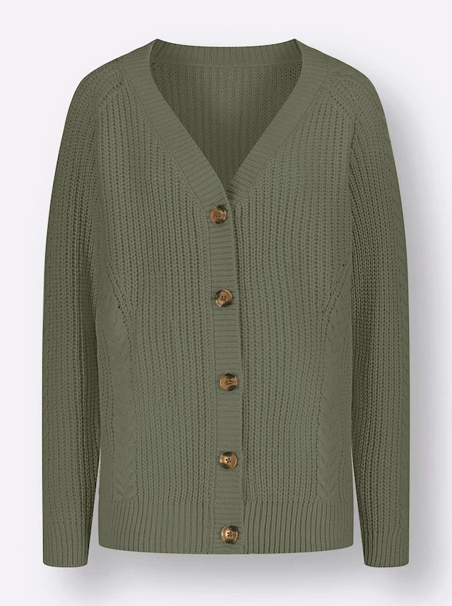 Classic Basics Strickjacke
