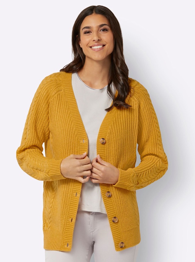 Classic Basics Strickjacke