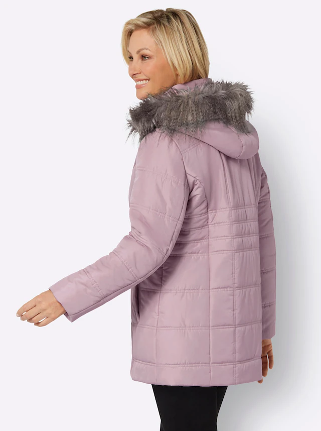 Classic Basics Steppjacke mit Kapuze