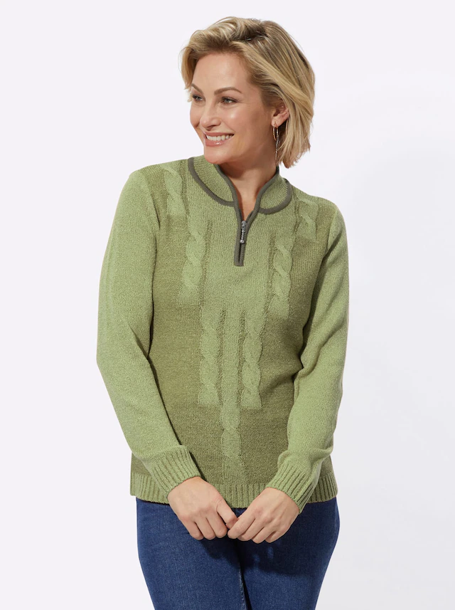 Classic Basics Stehkragenpullover »Pullover«